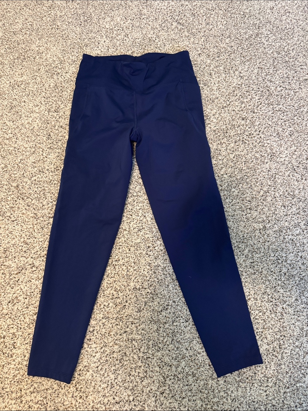 Ideology Navy Performance Leggings with Side Pockets